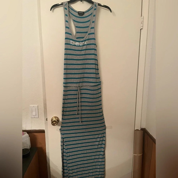 Bebe maxi logo dress, size SP - Picture 1 of 6